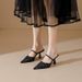 Factory Direct High Heels Women 2026 Spring Summer New Fashion Single Shoes Hollow Strap Versatile Rhinestone Sandals_vogvips.com