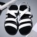 Summer Beach Breathable Casual Leather Sandals 2025 New Korean Version Trendy Cowhide Men's Shoes_vogvips.com