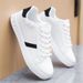 New Versatile Korean Style Trendy Board Autumn Breathable Fashionable White Shoes, Daily Student Sports And Casual Soft_vogvips.com