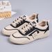 2025 New Autumn Leather Soft Sole Women's Casual Non-Slip Sports Sneakers Lightweight Wear-Resistant Versatile White_vogvips.com