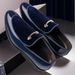 Men's Plus Size, Youth Versatile Suede Patent Casual Shoes, Korean Version Trendy Loafers, Hairstylists, Leather Shoes_vogvips.com
