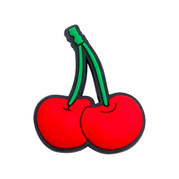 New Lovely Fruit Series Shoes Flower Shoe Buckle Soft Rubber Shoes Accessories I-buckle Ornaments_vogvips.com