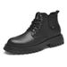 European Warm Series Autumn Martin Mid-top High Street Style Short Men's Shoes Casual Desert Work Boots Men Versatile Trendy_vogvips.com
