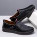 Men's Casual 2023 Spring New Slip-On Soft Sole Breathable Business Leather Shoes_vogvips.com