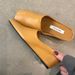 Women's Fashionable Wedge Heel Mules Slip-On Open Back Sandals High Heeled Square Toe Slippers New Spring 2026 Style_vogvips.com