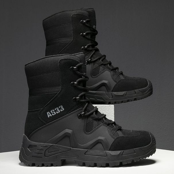 Mountaineering Tactical Boots, Men's Combat Boots, Hiking Training Boots_vogvips.com