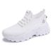 Women's Versatile Summer Plus Size Fly Woven Breathable Casual Shoes, Soft Sole, Non Tiring Women's Shoes_vogvips.com