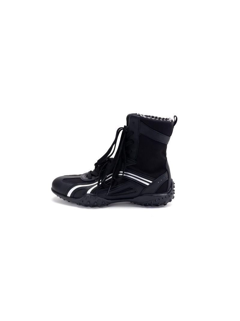 Women Boxing Boots SGIRL TWTW Multifunctional High-Top De Xun Boxing Shoes For Women Versatile Casual Mid-Calf Stylish Martin Boots Trendy_vogvips.com
