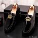 Designer Brand Casual Shoes Men UK Crown Embroidery Rivet Oxford Homecoming Dress Wedding Prom Loafer Sapato Social Atos_vogvips.com