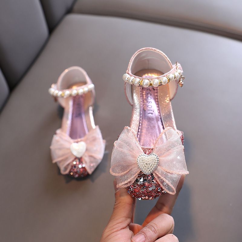 New Korean Version Of The Girl Princess Small And Big Children Single Shoes Dance Performance Shoes Girl Male_vogvips.com