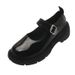 Mary Jane Leather Shoes, Retro Thick-soled Height-increasing Loafers For Women, 2026 New Casual Fashion Versatile_vogvips.com