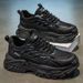 Dad 2025 New Autumn Versatile Running Men's Thick-Soled Casual Sports Shoes_vogvips.com