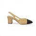 New In Stock: Genuine Leather New-Style Versatile Elegant With A Closed Toe And Chunky Heel, Fashionable High-End_vogvips.com