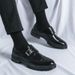 Euro Step Spring New Fashion Trend Large Size 46 Brogue Leather Shoes For Men Business Formal Buckle Thick Sole Height Increasing_vogvips.com