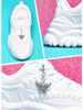 Lightweight 7cm Height-Increasing Fashion Casual With Silver Butterfly Decoration And Chain Accessory, High Platform_vogvips.com