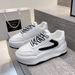 Fashionable Thick Soled Waterproof White For Women, New Autumn Design Sense, Niche Height Increasing Casual Board_vogvips.com