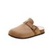 Women's Furry 2025 New Autumn And Winter Slip-on Plush Warm Lazy Closed-toe Mules Cotton Shoes_vogvips.com