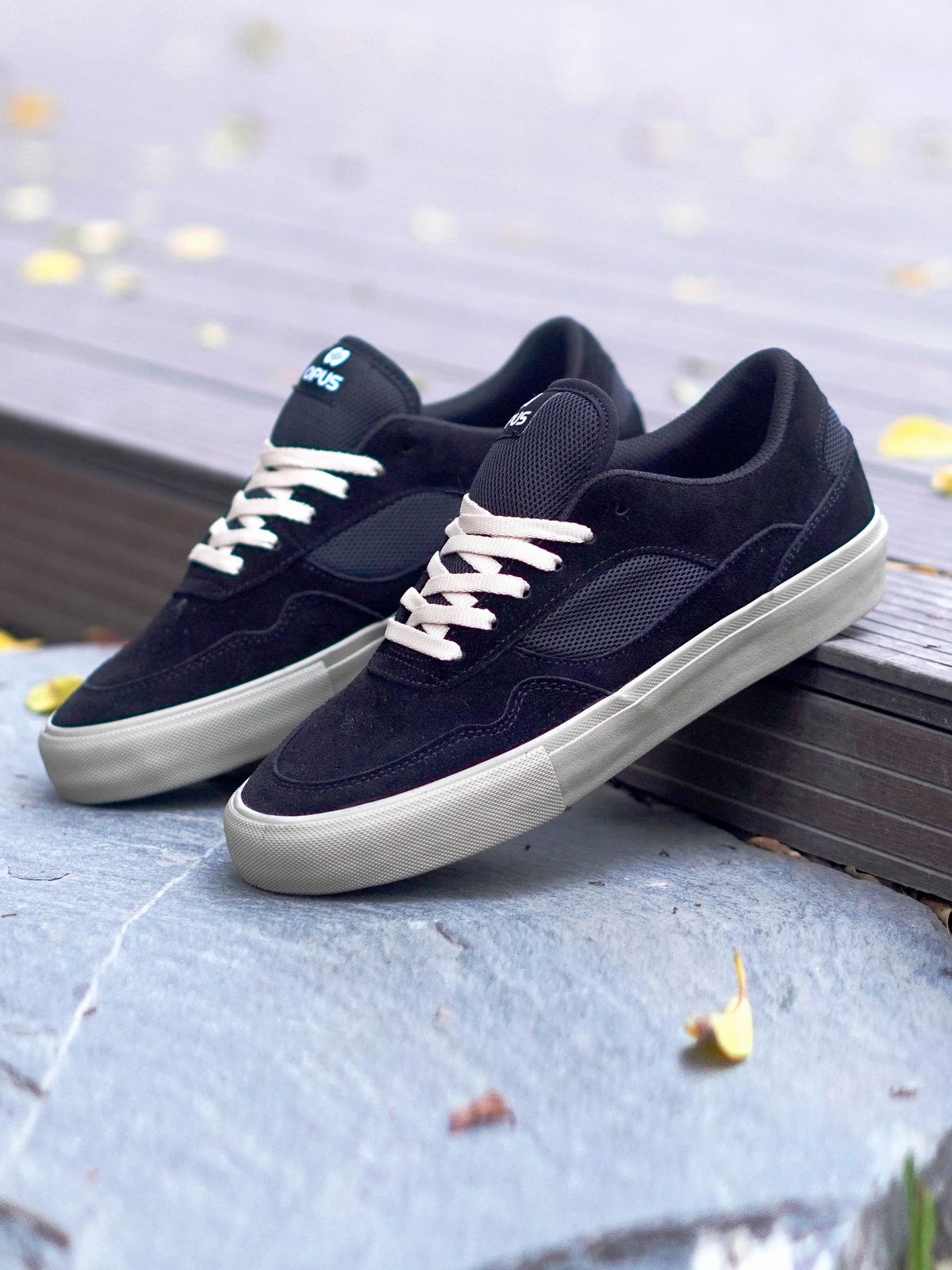Ollie Vulcanized Bottom Street Tip Turning Low Ankle Skateboard Shoes_vogvips.com