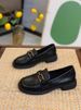 First Layer Cowhide Leather Small Leather Shoes Soft Sole One Pedal Loafers Women's Shoes Flat Single Shoes_vogvips.com