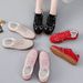 European And American Style Genuine Leather White Sneakers For Women Couple Round Toe Flat Casual Sports Shoe_vogvips.com