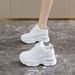 Shoes,Dad's Double Mesh Breathable Casual Sneakers,Women's Petite Height Increase_vogvips.com