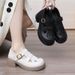 Coarse Heel 2025 Summer Versatile Baotou Sandals Large Thick Women's Lightweight Soft Soled Casual Roman Shoes_vogvips.com