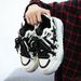 Unisex Creamy White Star Patterned Loaf Shoes Trendy Couple Sneakers Versatile New Style For Men And Women_vogvips.com