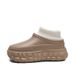 Fleece-Lined Couple Style Outdoor Thick-Soled Height-Increasing Warm Cotton Slippers Non-Slip Waterproof Windproof_vogvips.com