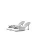 In-stock Niche Black High-heeled Shoes With Bow, Sandals, Fairy Shoes, 2025 New Popular Fashion For Outdoor Wear_vogvips.com