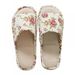 Slippers Indoor Home Breathable Women Men Slides Linen Couples Anti-slip Beach Sandals Shoes Comfortable Flats_vogvips.com