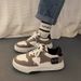 Women's Sneakers 2026 New Popular Model For Spring Autumn, Trendy And Super Popular, Versatile Internet Celebrity White_vogvips.com