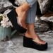 2025 New Thick-Soled Wedge One-Strap Sandals For Women High Heel Transparent Beach Slippers_vogvips.com