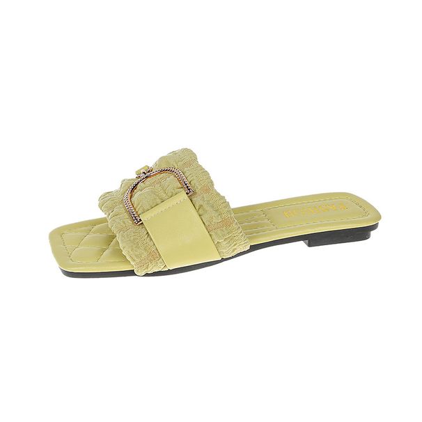 SHLIANG Women Decor Weave Design Flat Sandals Fashion Open-toe Vacation Casual Slides Party Sexy Elegant Office-Ladies New Shoes For Women Y0356_vogvips.com