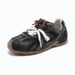 Genuine Leather Gump Women 2025 Spring New Retro Lace-up Sneakers Female Casual Non-slip Women's Shoes_vogvips.com