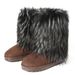 European And American Cross-Border New Long For Women Winter Y2K Hot Girl Fashion Thick-Soled Mid-Calf Fur Snow_vogvips.com