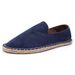 Men's Shoes Slip On Shoes Casual Cloth Shoes Lazy Linen Canvas Lazy Shoes Rope Fisherman Shoes Hand Stitched_vogvips.com