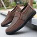 Plus Size Summer Mesh New Men's Cloth Shoes Breathable Slip-On Casual Polyurethane Sandals_vogvips.com