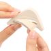 Half-Size Shoe Reducer Pads – Ultra-Soft SBR Rubber Toe Inserts For High Heels & Sneakers (Black/Wave, Non-Slip & Pain Relief)_vogvips.com