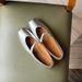 Sheepskin Version ~ Silver Genuine Leather Square Toe Pig Nose Shallow Mouth Single Women Flat Soft Sole Ballet Mary_vogvips.com