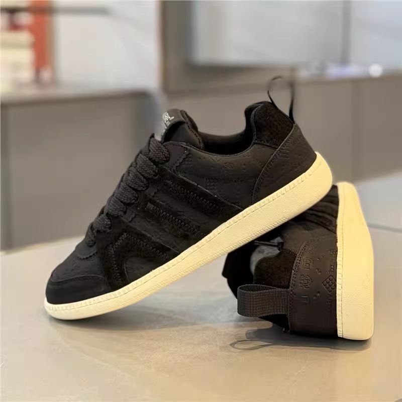 Men's White Sneakers High-End Soft Sole Casual Athletic Board Shoes Versatile Winter Comfortable Lace Up Classic Trendy Outdoor_vogvips.com