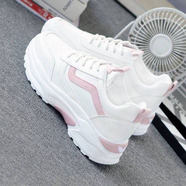 Breathable Dad Sneakers Women, Summer Running For Students, Mesh Sports Shoes, Trendy Street Style Thick-Soled_vogvips.com