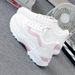 Breathable Dad Sneakers Women, Summer Running For Students, Mesh Sports Shoes, Trendy Street Style Thick-Soled_vogvips.com