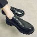 Euro Step Men's Leather Shoes Casual Business Formal British Brogue Winter Plush Thick Sole Low-top Martin Boots_vogvips.com