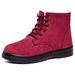25 Cotton Shoes, Snow Boots, Warm And Versatile Boots, Women's Fleece And Thickened Cotton Boots_vogvips.com