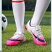 Men's & Women's Low-Cut Soccer Cleats With Anti-Slip Rubber Sole & Breathable Synthetic Upper For Indoor/Outdoor Training For Primary School Students_vogvips.com