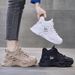 2025 Spring New Ins Korean Edition High Help Dad And Women's Student Height Increasing Sports Shoes, Running Casual_vogvips.com