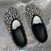 Ins Style Soft Sole For Women, New Fashionable Casual Versatile Rhinestone Elegant Comfortable Flat Slippers_vogvips.com