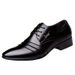 ShoeVault Business Formal Leather British Style Casual Versatile Pointed Toe Slip-On Low-Cut Trendy Fashion Men's Shoes_vogvips.com