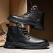 WalkPrime 2025 New Fashionable High-End Martin Boots Business Casual Leather Men's Shoes_vogvips.com