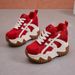 Women's 12cm Thick Heel Dad Shoes For Small Stature Growth 2025 Autumn New Sports Shoes German Training Casual Shoes_vogvips.com